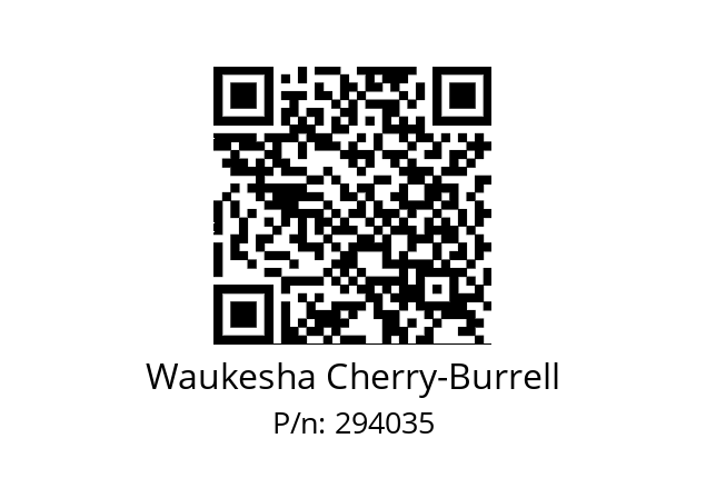   Waukesha Cherry-Burrell 294035