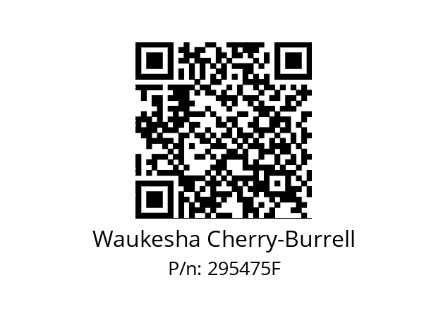   Waukesha Cherry-Burrell 295475F