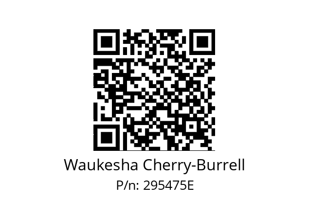   Waukesha Cherry-Burrell 295475E