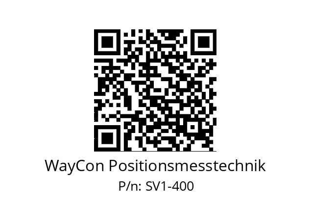   WayCon Positionsmesstechnik SV1-400