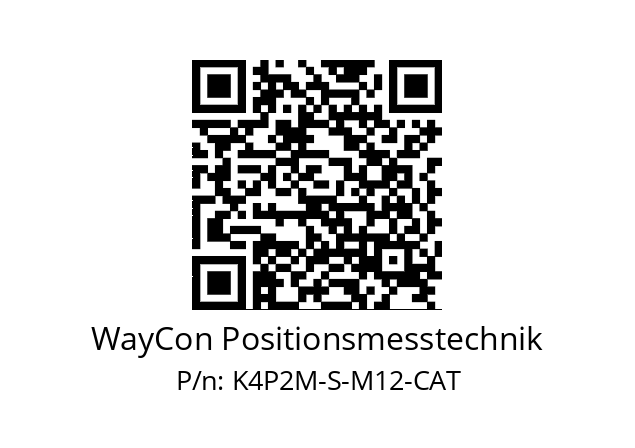   WayCon Positionsmesstechnik K4P2M-S-M12-CAT