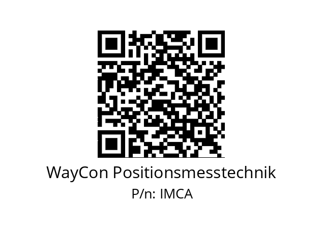   WayCon Positionsmesstechnik IMCA