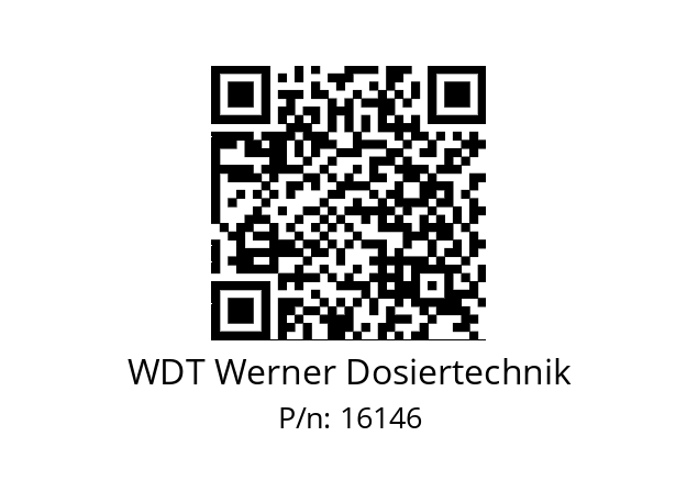   WDT Werner Dosiertechnik 16146