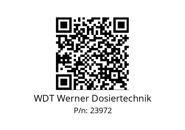   WDT Werner Dosiertechnik 23972