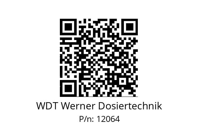   WDT Werner Dosiertechnik 12064