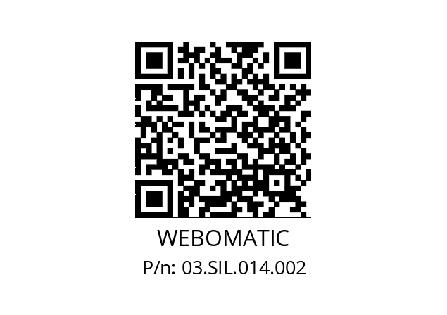   WEBOMATIC 03.SIL.014.002