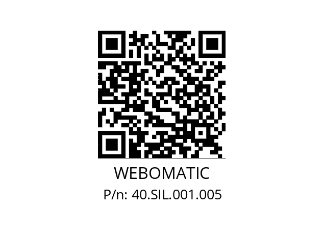   WEBOMATIC 40.SIL.001.005