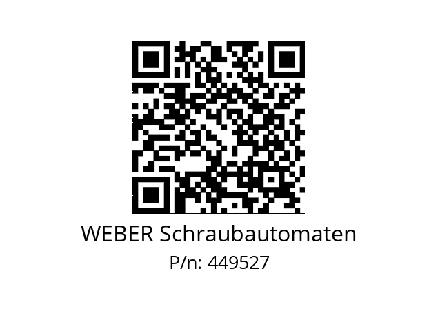   WEBER Schraubautomaten 449527