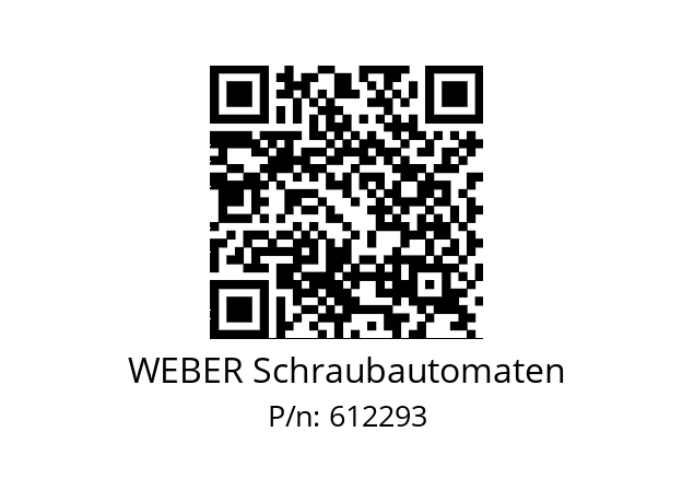   WEBER Schraubautomaten 612293