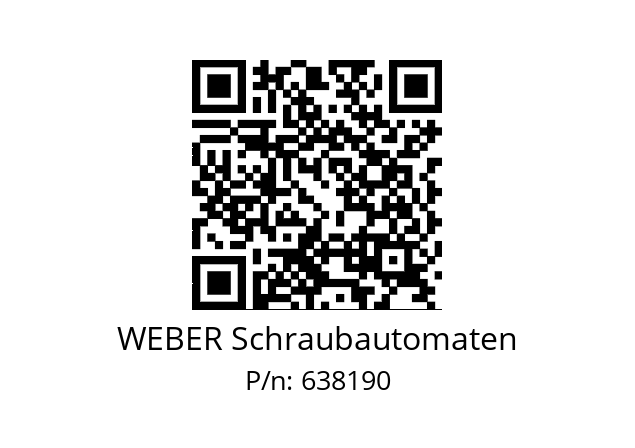   WEBER Schraubautomaten 638190