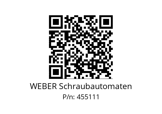   WEBER Schraubautomaten 455111