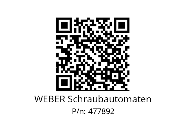   WEBER Schraubautomaten 477892