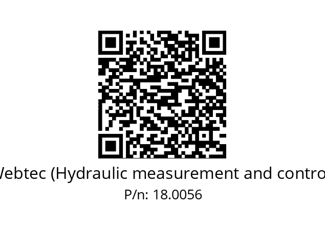   Webtec (Hydraulic measurement and control) 18.0056