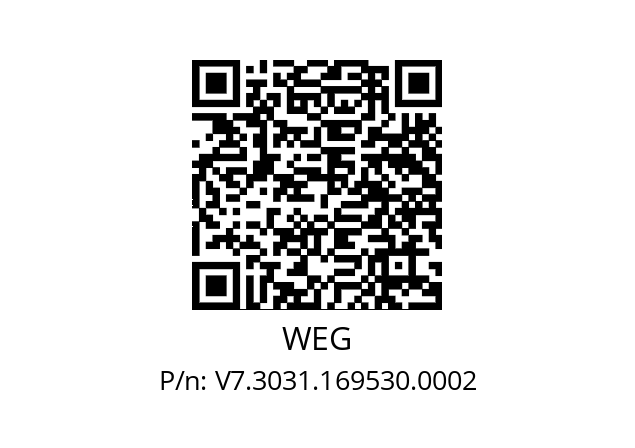  UECG 303 TH/581 GF129-195 WEG V7.3031.169530.0002