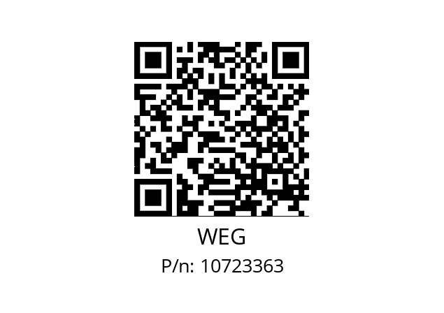   WEG 10723363