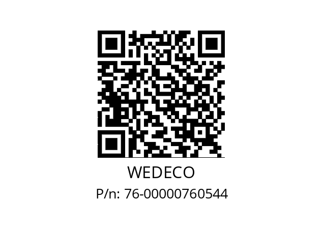   WEDECO 76-00000760544