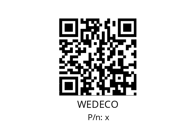   WEDECO х