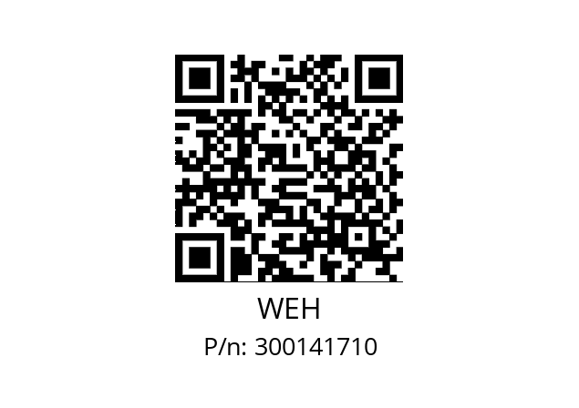   WEH 300141710