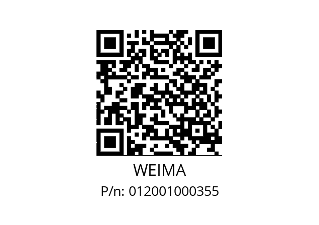   WEIMA 012001000355