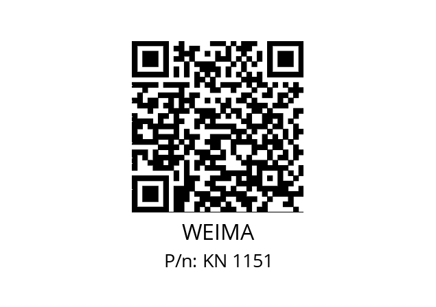   WEIMA KN 1151