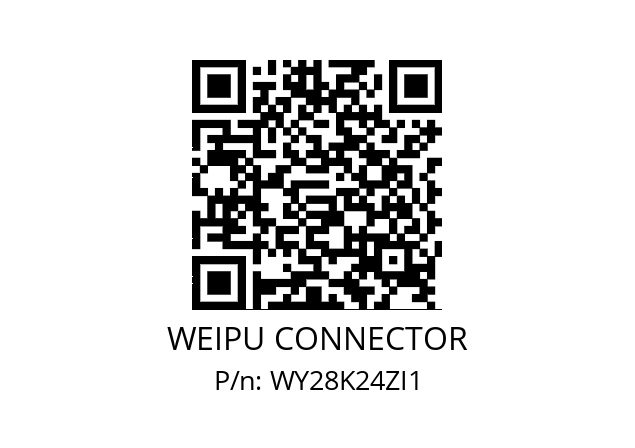   WEIPU CONNECTOR WY28K24ZI1