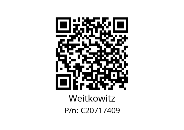   Weitkowitz C20717409