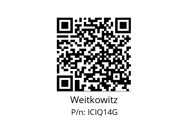   Weitkowitz ICIQ14G