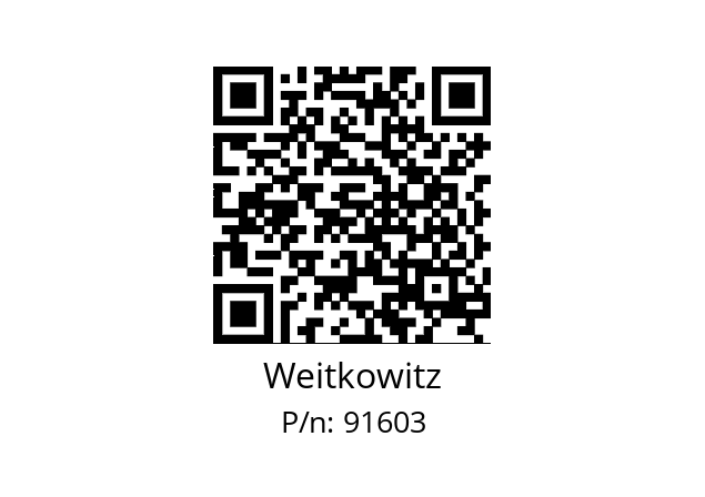   Weitkowitz 91603