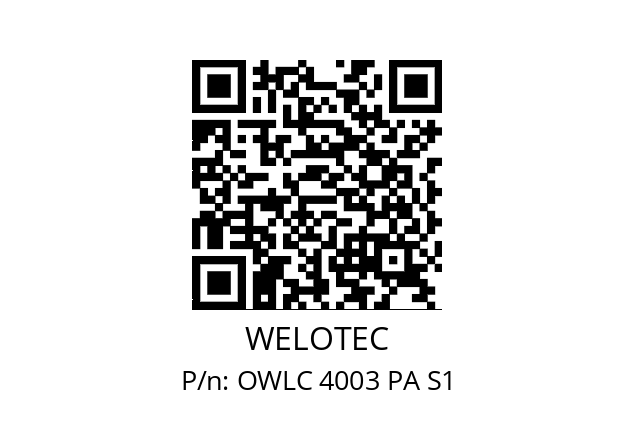   WELOTEC OWLC 4003 PA S1