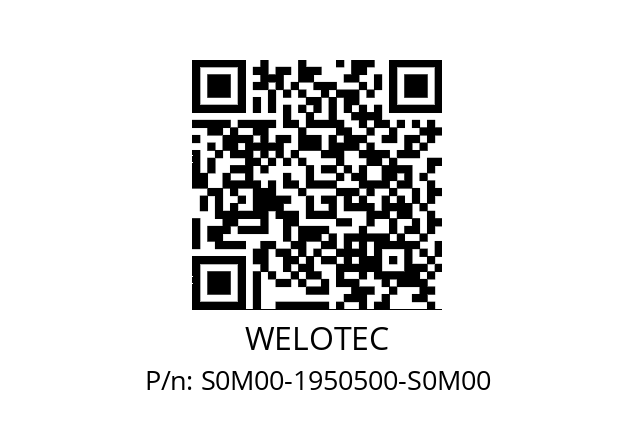   WELOTEC S0M00-1950500-S0M00