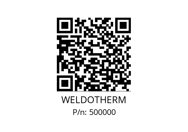   WELDOTHERM 500000