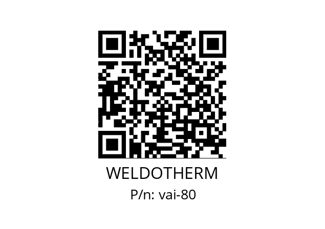   WELDOTHERM vai-80