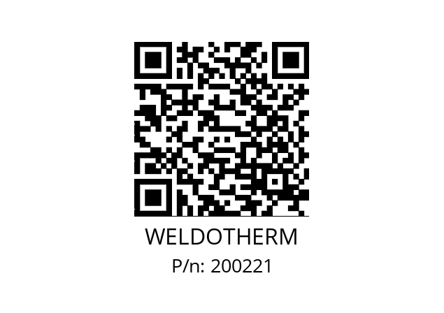   WELDOTHERM 200221