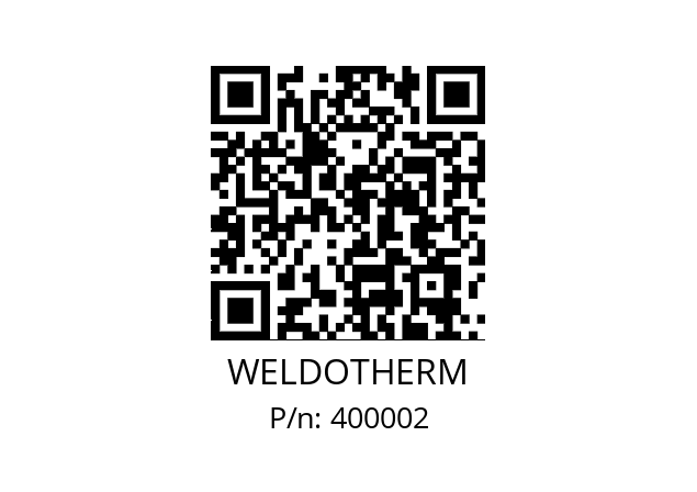   WELDOTHERM 400002