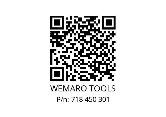   WEMARO TOOLS 718 450 301