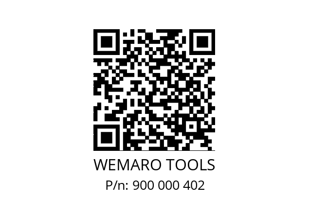   WEMARO TOOLS 900 000 402