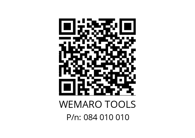   WEMARO TOOLS 084 010 010