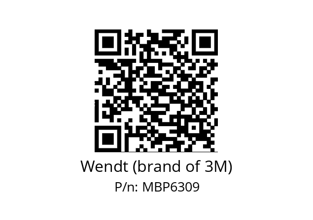   Wendt (brand of 3M) MBP6309