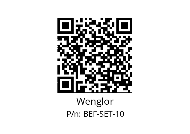   Wenglor BEF-SET-10