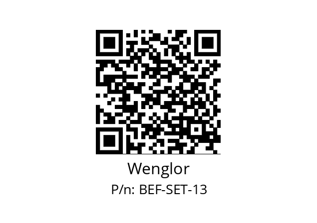   Wenglor BEF-SET-13