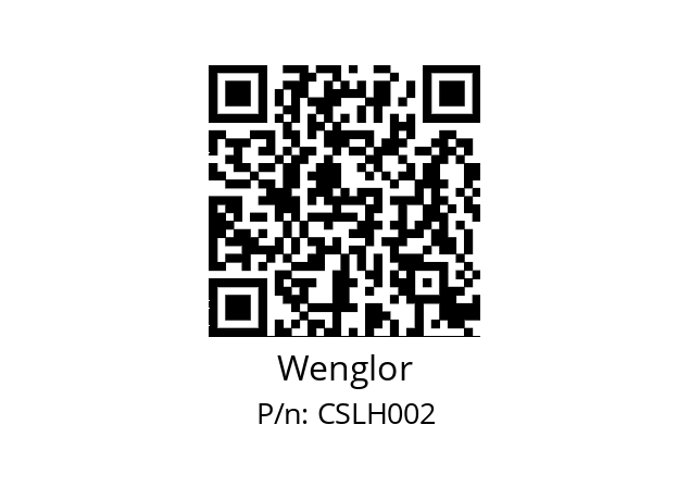   Wenglor CSLH002