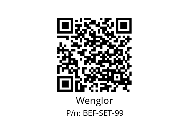   Wenglor BEF-SET-99