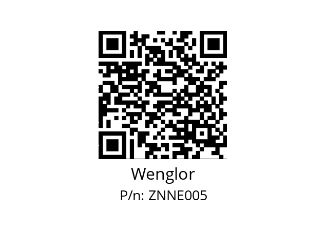   Wenglor ZNNE005