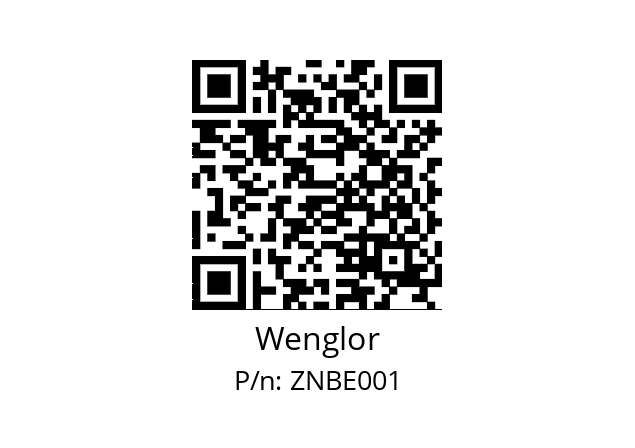   Wenglor ZNBE001