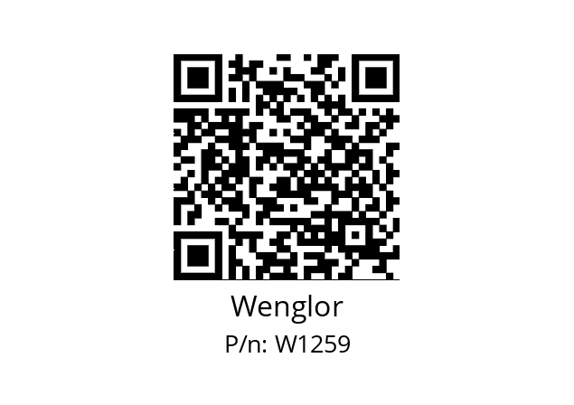   Wenglor W1259