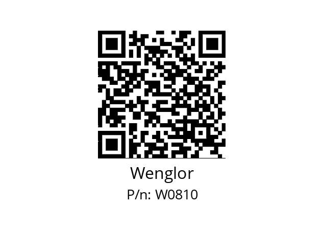   Wenglor W0810