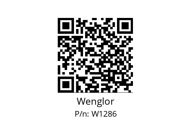   Wenglor W1286