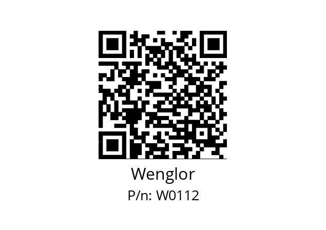   Wenglor W0112