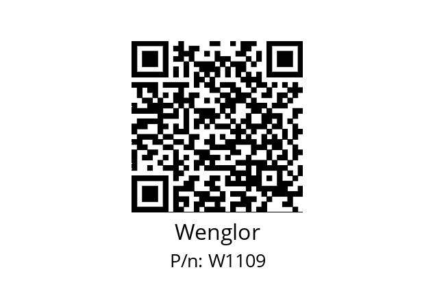   Wenglor W1109