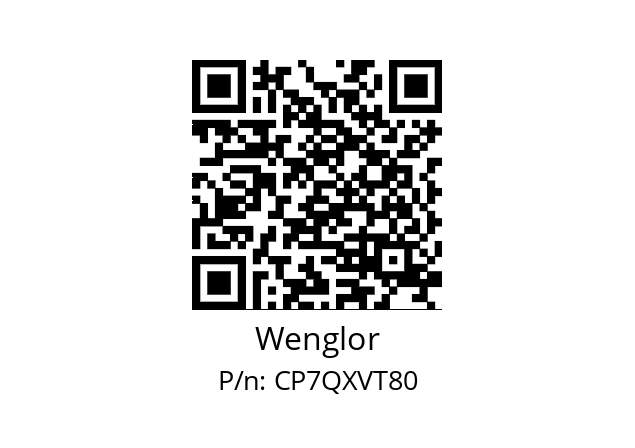   Wenglor CP7QXVT80